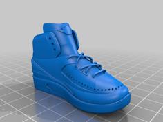 Air Jordan II 3D Printer Model