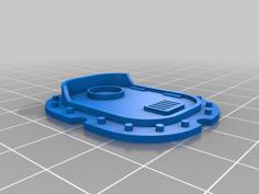 28mm Scale Pressure Door 3D Printer Model