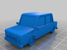 Simple Toy Car 3D Printer Model