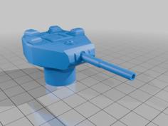 VK-430 Panzerturm 3D Printer Model