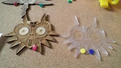 LoZ’s Majora’s Mask – Lasercut