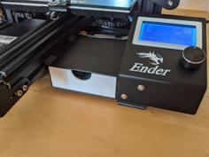 Ender 3 Pro Compact Tool Drawer (integrated Cable Management) 3D Printer Model