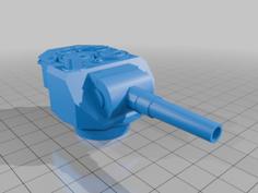 A-14 Turret Bunker 3D Printer Model