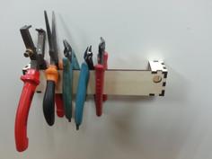 Laser Cut: Small Pliers Hanger