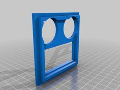 Toothbrush/toothpaste Holder 3D Printer Model