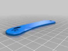 Knafs Lander 3 – Single Position Clip Scales 3D Printer Model