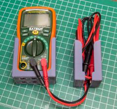 Extech EX330 Multimeter & Lead Wall Mount 3D Printer Model