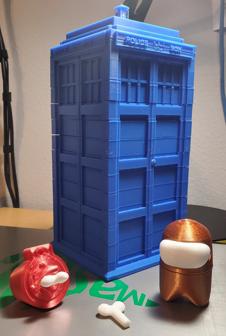 Tardis CupHolder Set 3D Printer Model