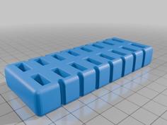 USB Stick Holder X16 (REMIX) 3D Printer Model