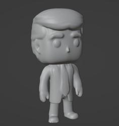 Donald Trump Pop! 3D Printer Model