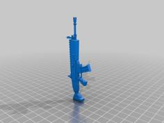 Fortnite SCAR 3D Printer Model