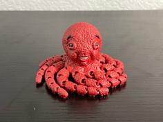 Happy Octopus 3D Printer Model