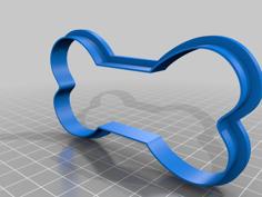 Dog Shape Cookie Cutters 3D Printer Model