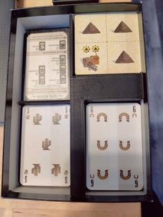 Carson City: The Card Game Insert (Divider) 3D Printer Model