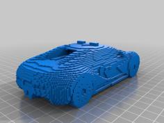 (3D Slash) Bugatti 3D Printer Model