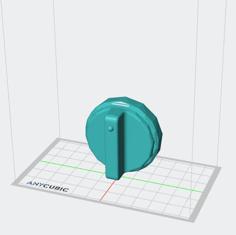 Kiki’s Oven Knob 3D Printer Model