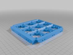 50 CAL AMMO CAN BASEPLATE 3×6 3D Printer Model