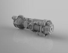 Bass Cannon (Kick It) – Titanicus Scale 3D Printer Model