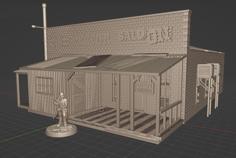 FALLOUT PROSPECTOR SALOON 3D Printer Model