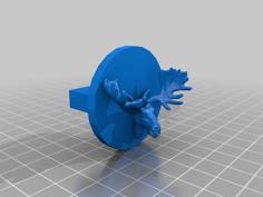 Moose Slide 3D Printer Model