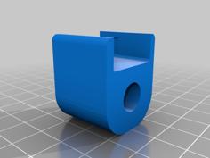 Friction Fit Endstop Holder V2.0 (Robo 3D) 3D Printer Model