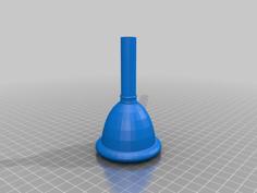 Tuba Mouthpiece 3D Printer Model