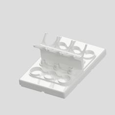 Hanna Checker Cuvette Drying Rack 3D Printer Model