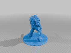 T-60 Power Armor With Nuka Cola Base 3D Printer Model