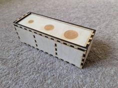 Laser Cut Box For Moedas & Co Terra Mystica Metal Coins