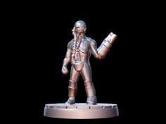 TechnoThrall (15mm Scale) 3D Printer Model