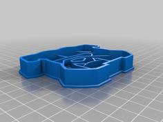 Bulldog Cookie Cutter 3D Printer Model