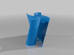 Helical Ugrinsky Vertical Turbine 3D Printer Model