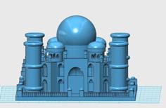 Taj Mahal Pencil Holder 3D Printer Model