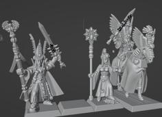 High Elf Special Characters 3D Printer Model