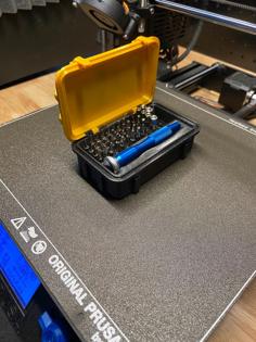 4MM Driver Set Organizer 3D Printer Model