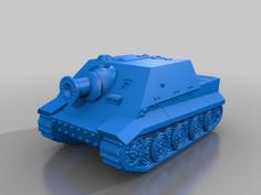 SturmMorser Tiger 3D Printer Model