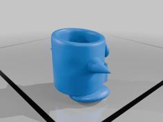 Cute Monster Pot 3D Printer Model