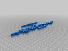 A400m Silhouette 3D Printer Model