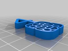 VEX IQ Team Number Plate 3D Printer Model