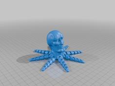 SEXY SQUIDTOPUS – Handsome Squidward Articulated 3D Printer Model