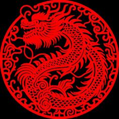 Chinese Dragon Lasercut 3D Printer Model