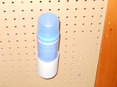 Spray Can Holder For Pegboard 3D Printer Model