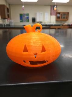 Jack-o-lantern 3D Printer Model