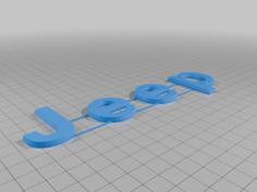 JEEP JOOP BADGE 3D Printer Model