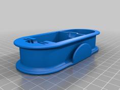 Steam Deck Carrying Case Insert (for JT-G45P Adapter) 3D Printer Model