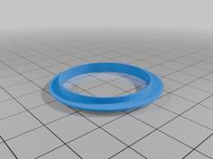 Sink Hole Water Stopper Gasket Ring 3D Printer Model