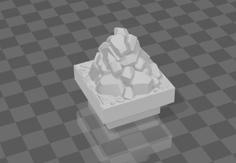 Basic Cavern Fallen Rocks (Dungeon Blocks Compatible) 3D Printer Model