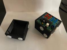 Electronic Dice Enclosure Box Electronicskitshop Solder Project 3D Printer Model