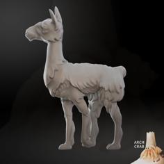 Llama 3D Printer Model