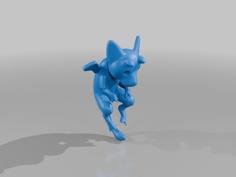 Trico Keyring/charm 3D Printer Model